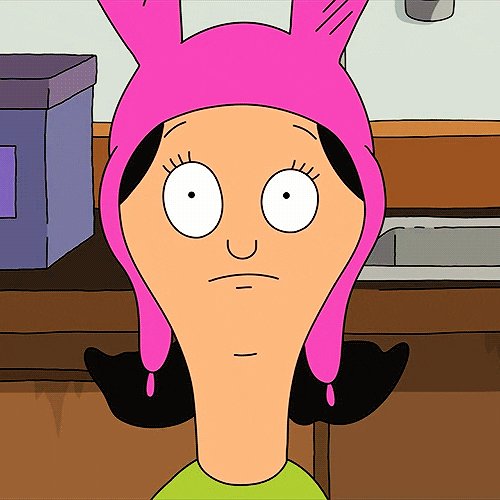 GIF of Louise from Bob’s Bu...