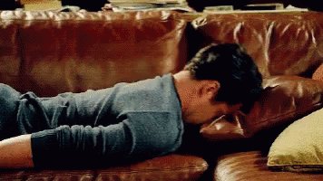 GIF of Nick from New Girl b...