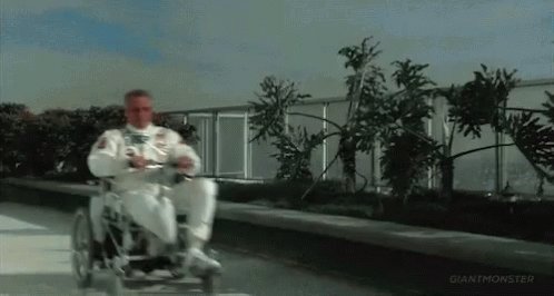 Paul Newman Wheelchair GIF