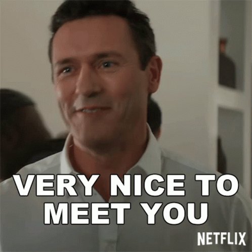 Very Nice To Meet You Collin Meade GIF