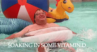 Soaking In Some Vitamin D GIF