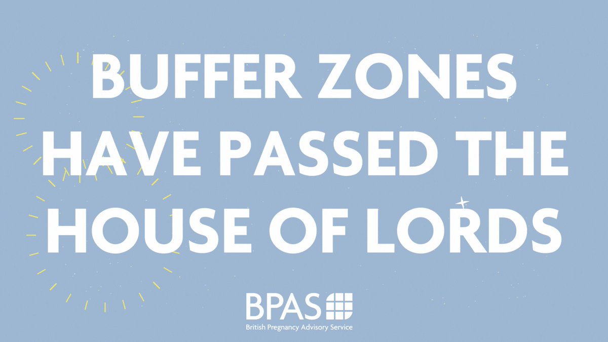 GOOD NEWS 🎉Yesterday, the #UK House of Lords overwhelmingly voted in favor of creating #SafeAccessZones around #abortion care facilities. The UK Supreme Court confirmed last year that this legislation is compatible with the European Convention on Human Rights. #bufferzones @ROCG https://t.co/KNl37oPEDq