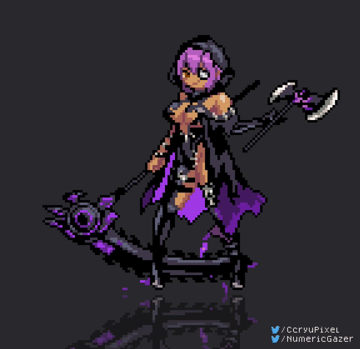 Ccryu on X: Commission for @NumericGazer Under The Witch(NSFW) Xen Check  his account and a lot of support!! #pixelart #ドット絵 #aseprite  t.coPC3UiuqRQd  X