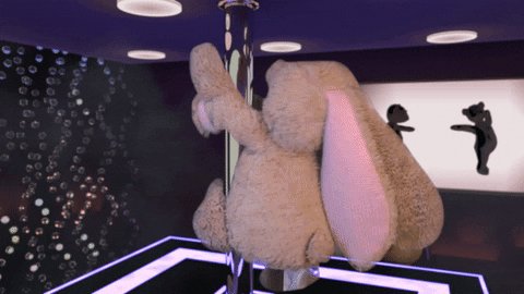 teddy bear dancing GIF by Z...