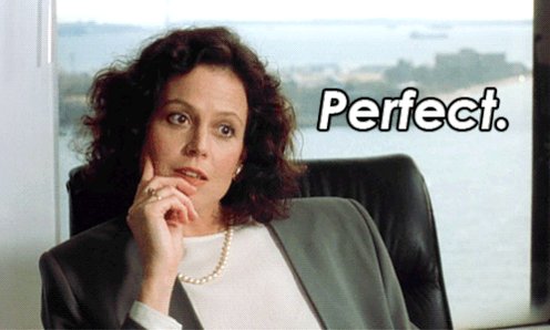 Perfect Sigourney Weaver GIF