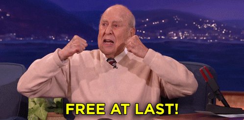 Im Free Carl Reiner GIF by ...