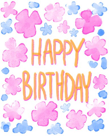  Happy Birthday!      