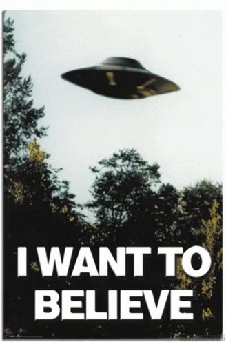 Aliens I Want To Believe GIF