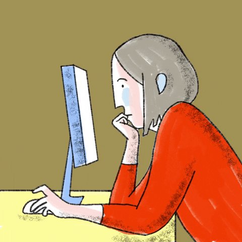 Bored Work Day GIF by julia...