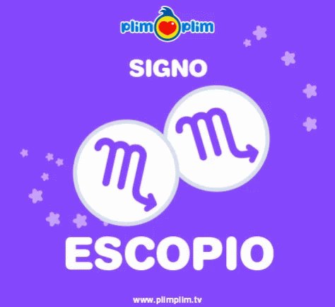Escorpio Plim Plim GIF