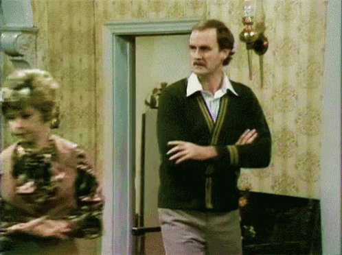 Fawlty Towers John Cleese GIF