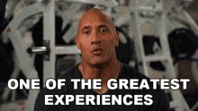 One Of The Greatest Experiences Of My Life The Rock GIF