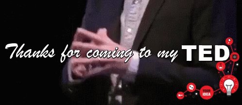 Thannks For Coming To My Te...