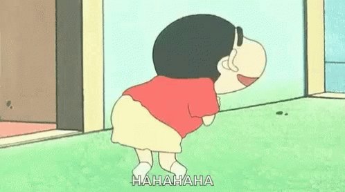 Shinchan Mooning GIF