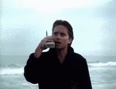 Money Never Sleeps Cell Phone GIF