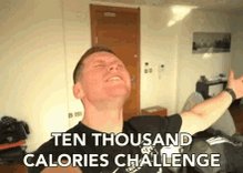 Ten Thousand Calories Challenge Food Challenge GIF