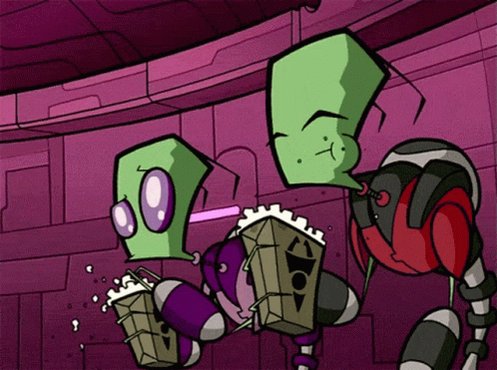 Popcorn Invader GIF