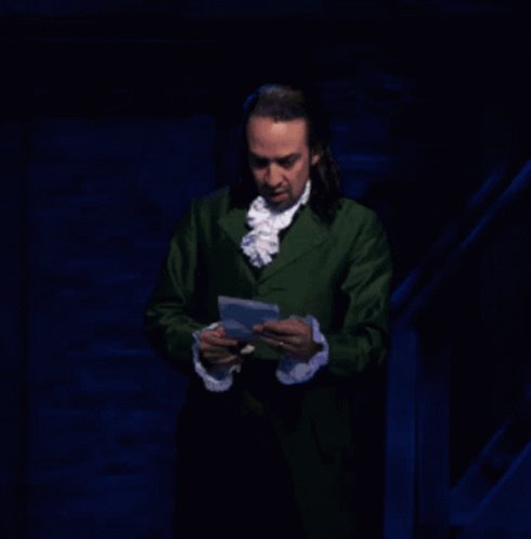 Hamilton Letter Hamilton GIF