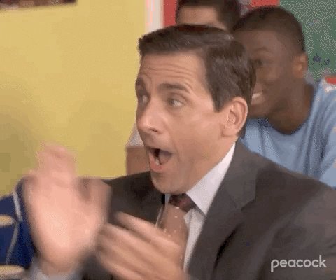 Excited Season 6 GIF by The Office