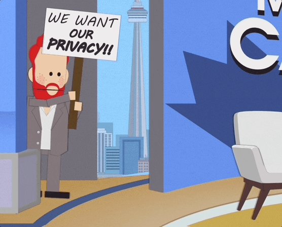 Watch the all-new Worldwide Privacy Tour full episode for free now:  cart.mn/privacytour #southpark #kylebroflovski #monarchy #privacy