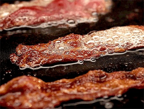 Sizzling Bacon GIF