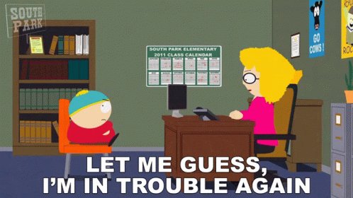 Let Me Guess Im In Trouble ...