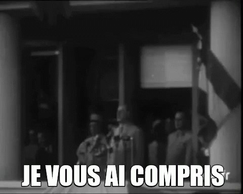 Jevousaicompris Charles De Gaulle GIF