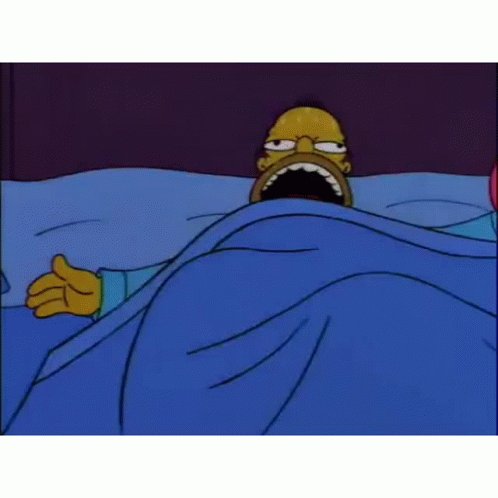 Nightmare Simpsons GIF