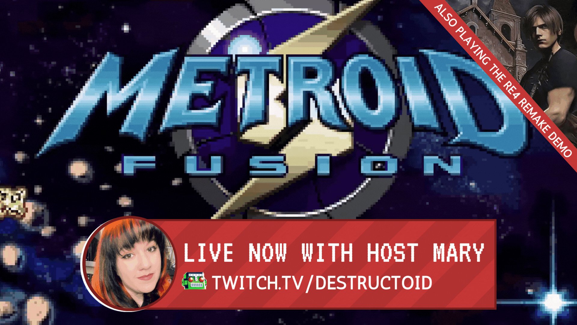 Destructoid on X: We're live! @marywantacookie is live now on our