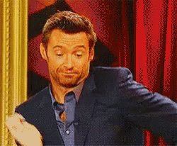 Hugh Jackman Happy GIF