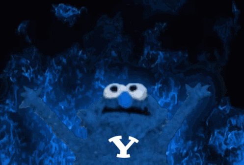 Elmo Byu Football Byu GIF