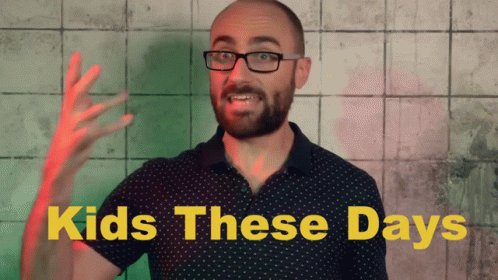 Vsause Kids These Days GIF