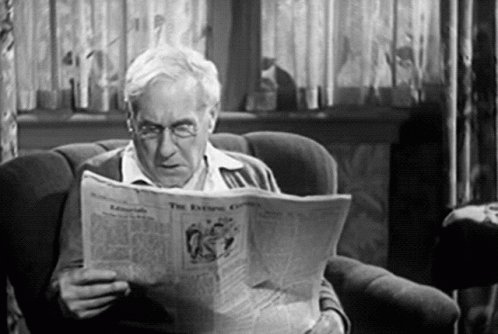 Reading Newspaper Zhivago19...