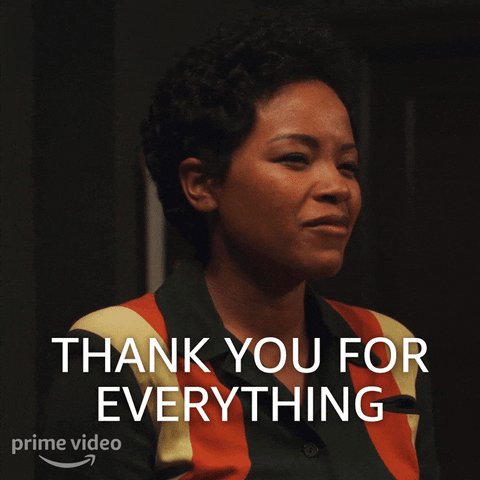 Amazon Studios Thank You For Everything GIF by Amazon Prime 