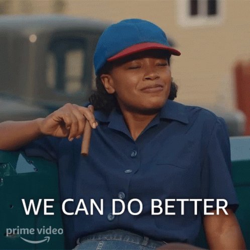 We Can Do Better Maxine Chapman GIF