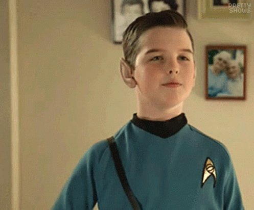 Young Sheldon Spock GIF
