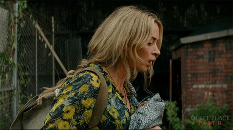 Emily Blunt Run GIF by A Qu...