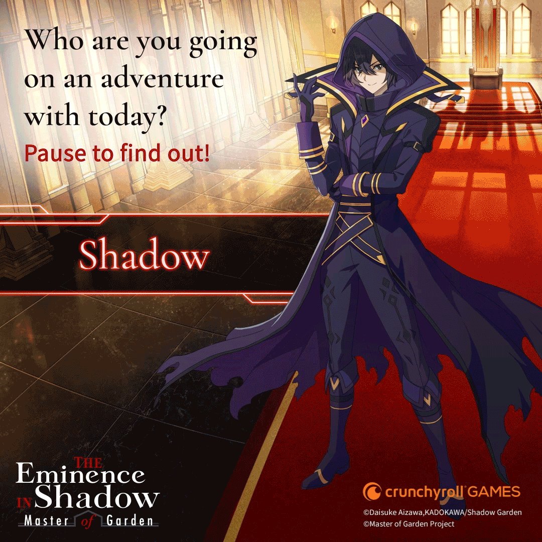 Crunchyroll Games on X: Strike from the shadows! ⚔️ Which