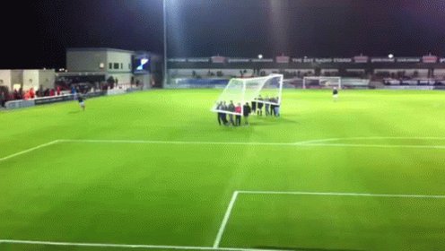 Moving Goalposts Goalposts GIF