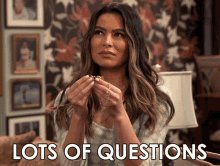 Lots Of Questions Carly Shay GIF