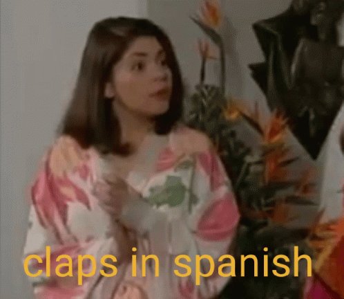 Maria Claps In Spanish Maria GIF