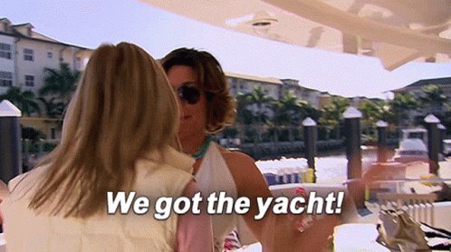 Yacht Luann GIF