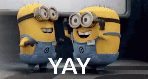 Minions Yay GIF