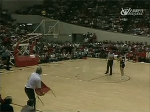 chair throw GIF