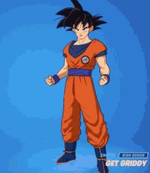 Goku Fortnite GIF