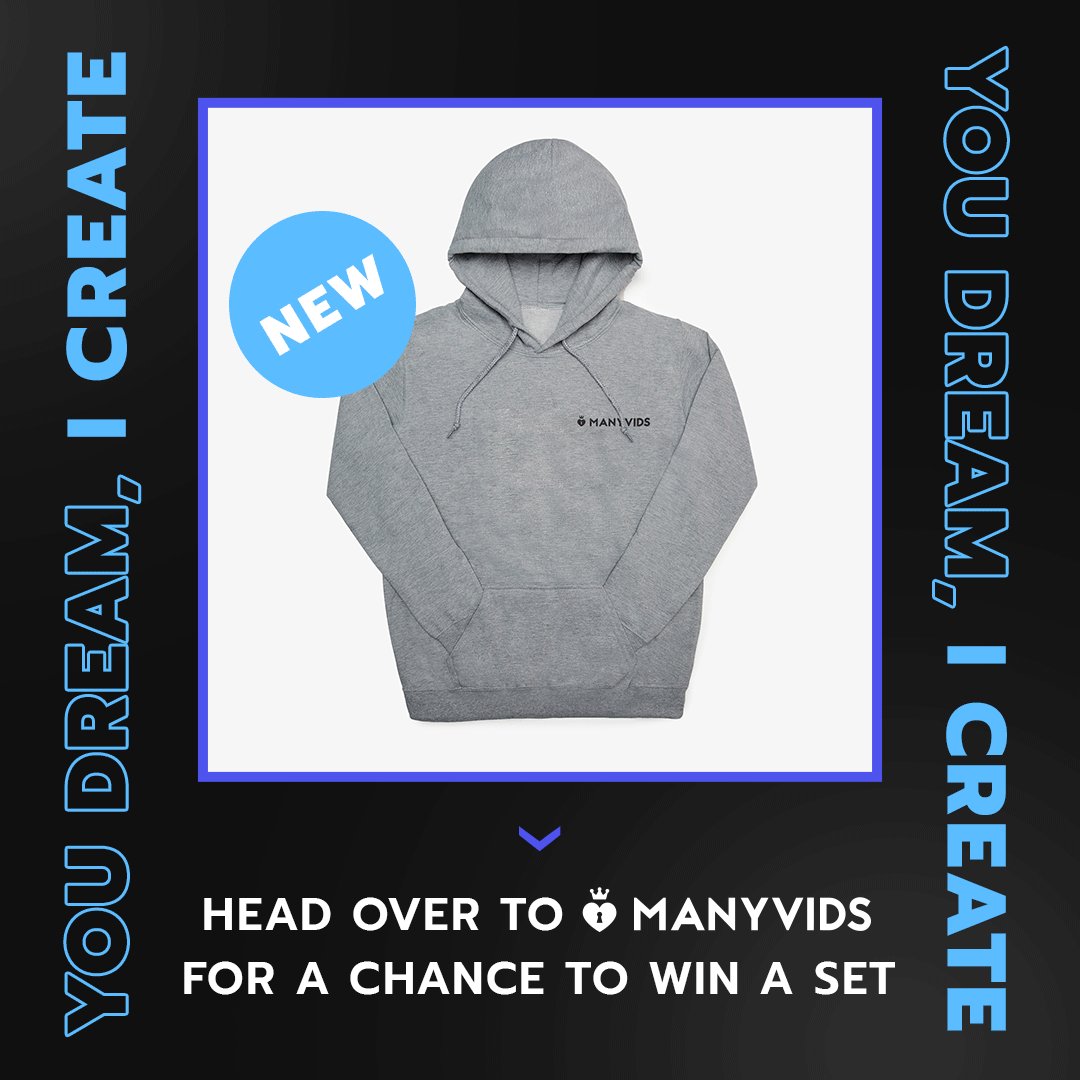 ManyVids on X: NEW GEAR ALERT 😍 Were excited to drop our latest piece of  ManyVids branded apparel, the Creator Sweatsuit! Want to be the first to  get one? Head over to