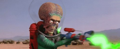 Mars Attacks Alien GIF