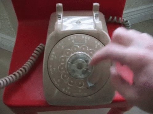 Old Phone Rotary Dial GIF