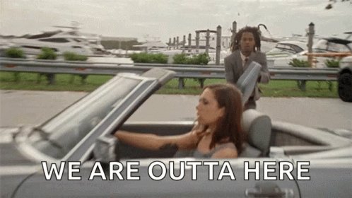 Driving Arcade Fire GIF