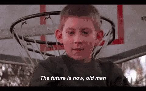 The Future Is Now Old Man GIF